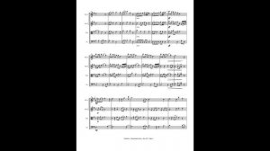 Jubilation (Recessional) -  String Quartet Sheet Music - Wedding Ceremony Music Recessional  HD