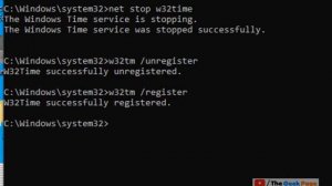Internet Time Sync not working in Windows 10/11 Fix