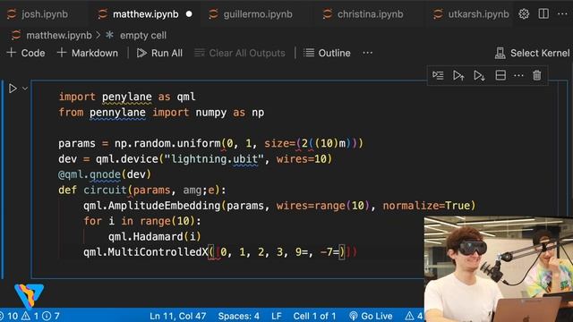 Quantum programmers CODE while BLINDFOLDED — the results are SURPRISING смотреть онлайн