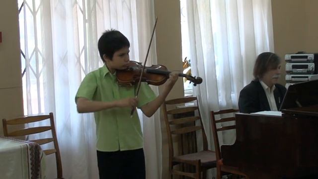 Taras Zdanyuk- E.Lalo. Spanish Symphony. Part 1. смотреть онлайн