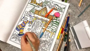 ЗАКАНЧИВАЮ РАСКРАСКУ КАНТРИ КРИСМАС| ТЕРЕЗА ГУДРИДЖ| раскраски антистресс для взрослых