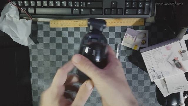 Микро пылесос Baseus C2 - распаковка и обзор (с Aliexpress)