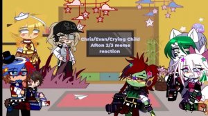 `☆[Security Breach (FNaF 9) reaction to Afton's children]•[My Au]•[Gacha club]☆`