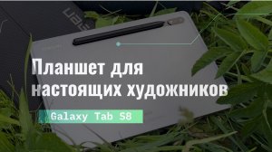 Планшет для художников? Обзор|Galaxy Tab S8