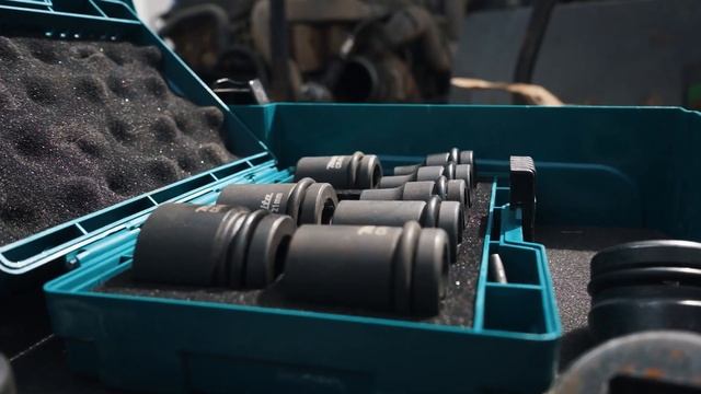 Обзор гайковертов MAKITA на грузовом СТО Алсфорт