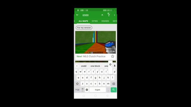 How to download Minecraft one block map in Minecraft pe 1.17+ || Hindi || mcpe || one block смотреть онлайн