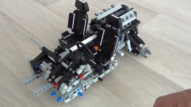 GEARBOX SEQUENTIAL LEGO AVEC PALETTES AU VOLANT