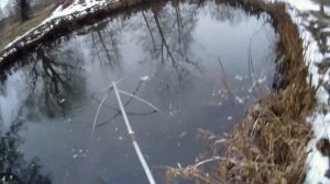 Рыбалка на подъёмник  ловим живца.