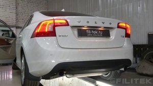 Спортивный глушитель на Volvo S60 T5