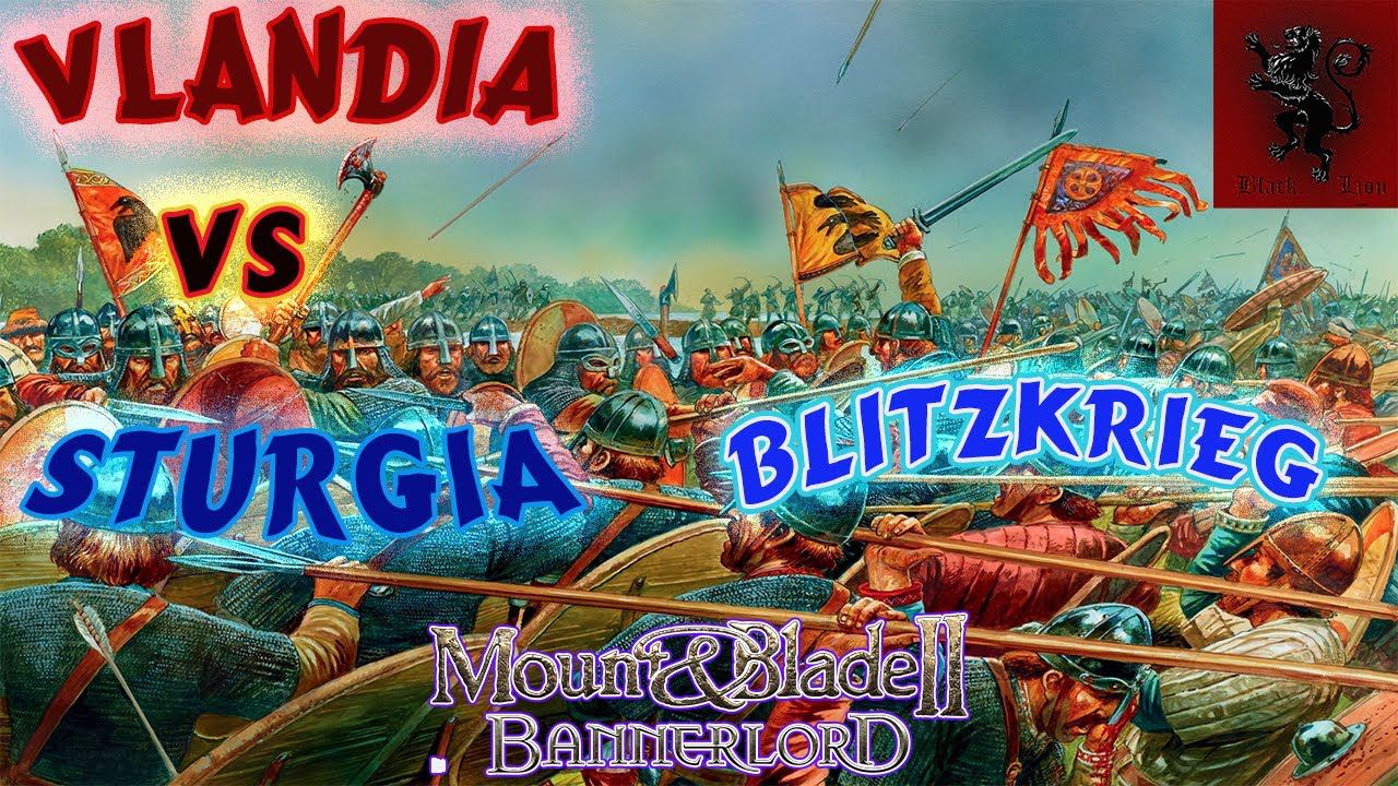 Mount and Blade 2 Bannerlord captain mode Vlandia vs Sturgia, Vlandian Blitzkrieg смотреть онлайн