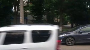 Поездка на трамвае №3 в Евпатории