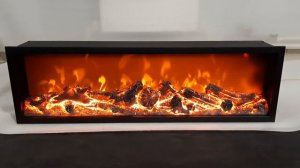 Beverly 1000 (Беверли) Очаг для встройки. Без обогрева. Габариты В*Ш*Г мм 300*1000*200