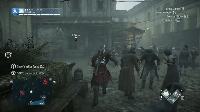 Assassin's Creed Unity Walkthrough Gameplay Part 12 A Shadow From The Past-(FULL GAME)NO-COMMENTRAY