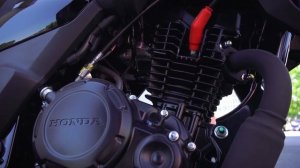 Honda CB125F 2021 125cc Full - Size Motorcycle Walkaround, Starting Sound, First Look