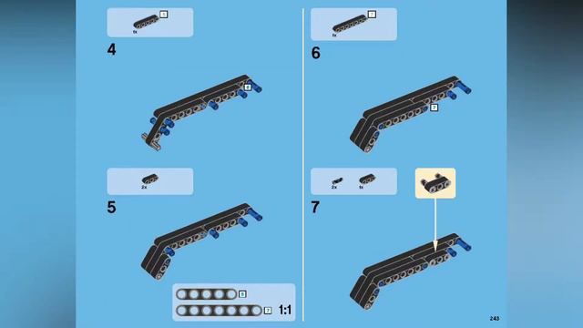 LEGO INSTRUCTIONS - Mercedes Benz Arocs - TECHNIC - LEGO Set 42043 смотреть онлайн