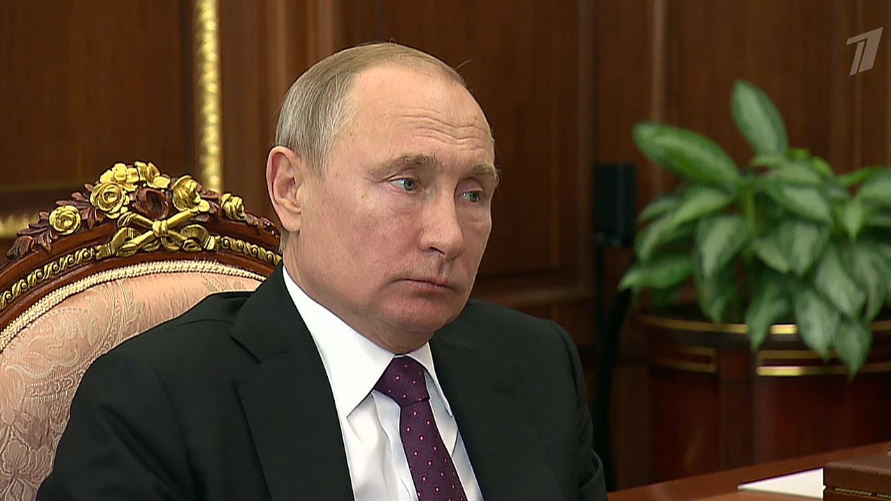 Состоялась рабочая встреча Владимира Путина с министром спорта Павлом Колобковым