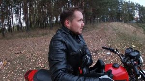 Испытание новой шипованной резины на ИЖ ПЛАНЕТА 5. В пос.Приволжский.