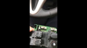 Снятие блока стеклоподьемника Honda Civic 4d