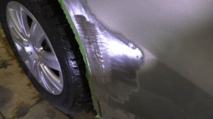 Фольксваген Тигуан ремонт двери Volkswagen Tiguan Auto body repair.