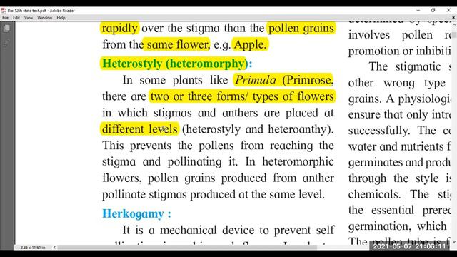 Standard XIIth Biology New Syllabus 2021 Reproduction in Lower and Higher Plants Part 7 смотреть онлайн