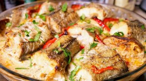 Вкуснее рыбы я не ела. Сочный МИНТАЙ с овощами, цыганка готовит.Gipsy cuisine.