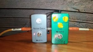 Joyo Vintage Overdrive and Noise Gate Guitar Pedals