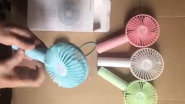 Вентилятор ручной, НОВИНКА 2019! смотреть онлайн