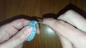 Простая пуговица крючком. Easy Crochet Button.