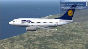 1ère vidéo: Vol commenté Beauvais-Tillé à Manston (737-500) Lufthansa