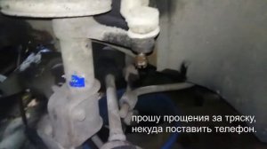 Покажу как снять рулевой наконечник ваз 2110 без съемника