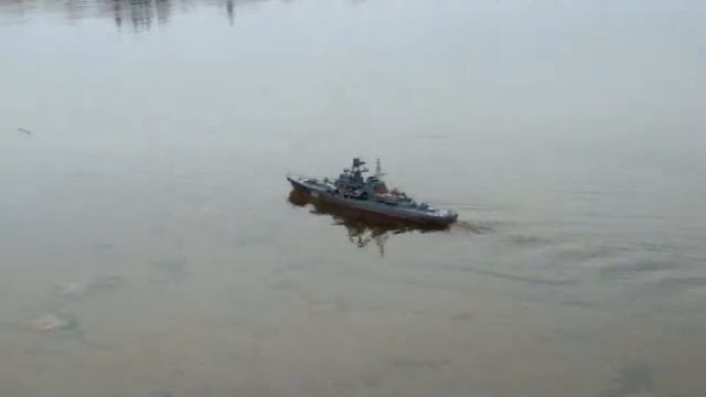 1:200 модель эсминца Современный проекта 956 от Trumpeter