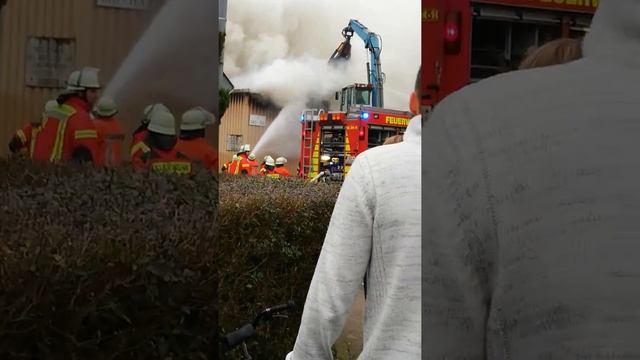 Großbrand Quakenbrück Lagerhalle смотреть онлайн