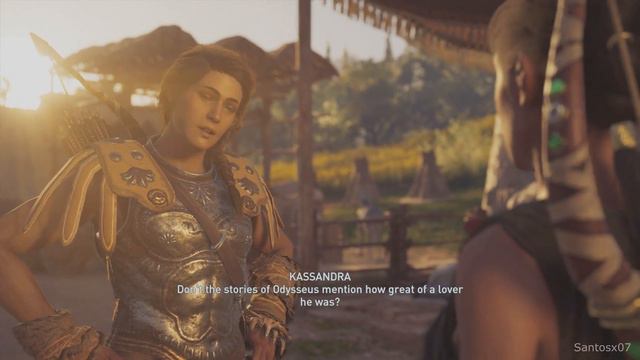 Assassin's Creed Odyssey - Odessa Romance Scene (Kassandra)