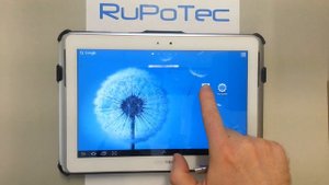 Удалить иконку (ярлык) на планшете Samsung Galaxy Note 10.1  Update