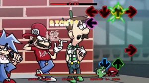 FNF MARIO MADNESS|DAY OUT|НА РУССКОМ|