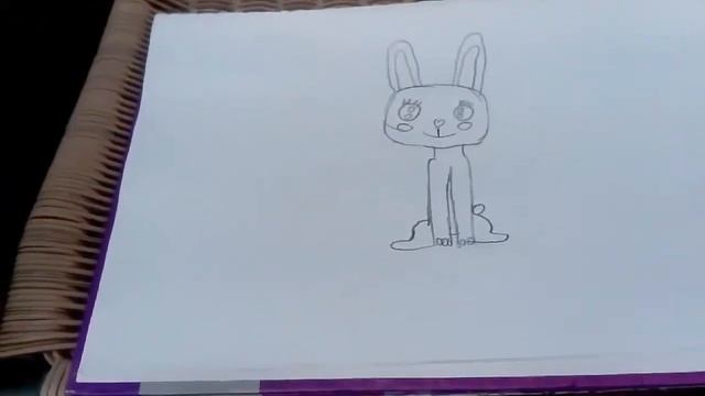 Как нарисовать кролика смотреть онлайн