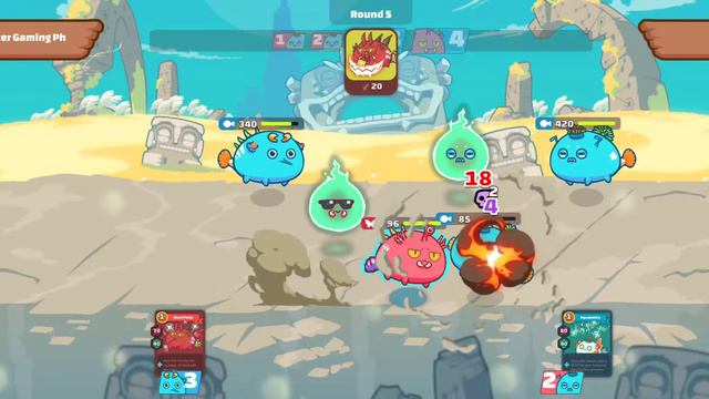 Axie Infinity - Bug Aqua Bug Vs. Triple Aqua Triple Double Anemone смотреть онлайн