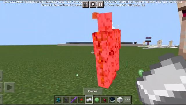 БЕССМЕРТНЫЙ ГОЛЕМ В MINECRAFT PE