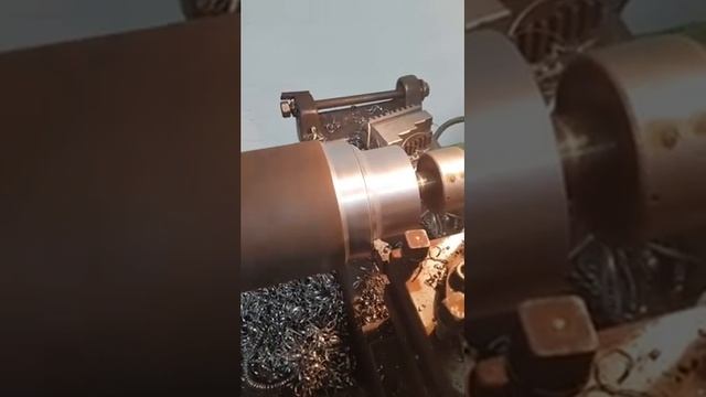 Изготовление переходной шайбы для фрезерной оправки. смотреть онлайн