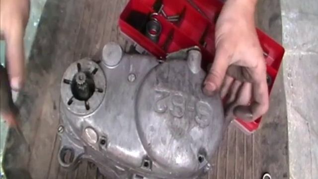 Рига-22. Разборка и дефектовка двигателя S-62 смотреть онлайн