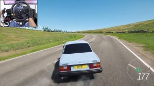 Abandoned Volvo 242 Turbo Evolution Drift rebuild (S52 swap) - Forza Horizon 4 | Thrustmaster TX