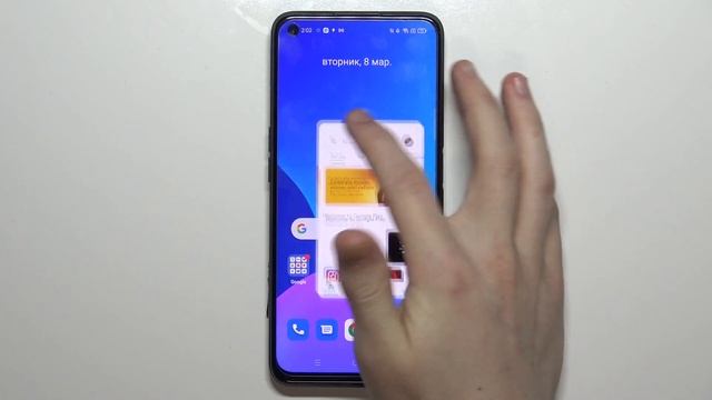 Запуск приложения в плавающем окне на Realme 9i / Картинка в картинке Realme 9i
