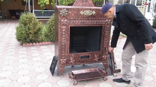 Цельнометалический камин. смотреть онлайн