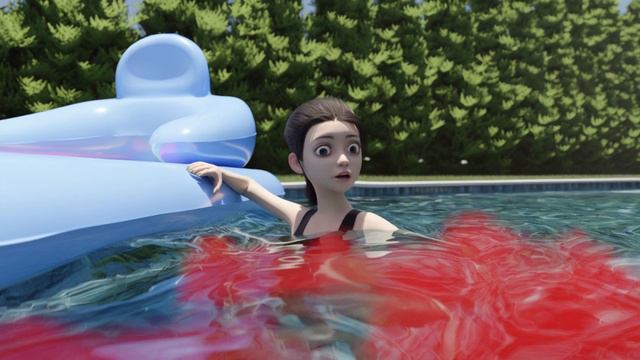 CatNap напал на девочку и кота в бассейне! Выпустил усыпляющий газ! PoppyPlaytime! смотреть онлайн