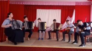 детский ансамбль русских народных инструментов