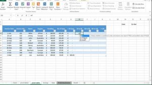 "IF Function" application on a Receivable Aging Report - How to use Excel 2013