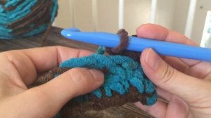 Детский плед. Вяжем крючком.