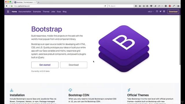 Bootstrap 4 Beginners: Code a Responsive Landing Page : What is bootstrap? смотреть онлайн