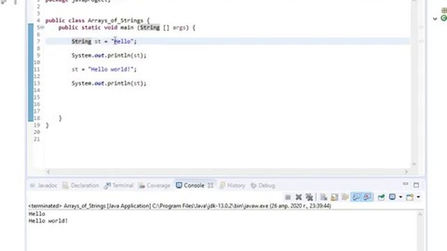 23. Ключевое слова final. Уроки по Java смотреть онлайн