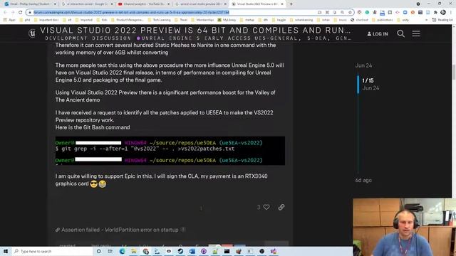 Unreal 4.25 and Visual Studio 2022 смотреть онлайн
